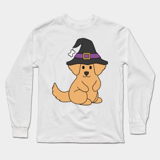 Halloween Golden Retriever Long Sleeve T-Shirt